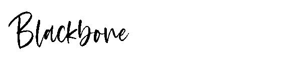 Blackbone字体