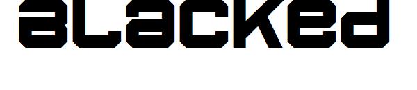 Blacked字体
