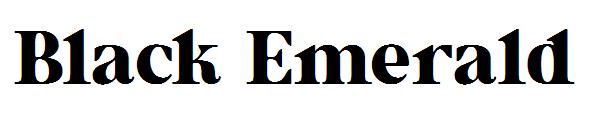 Black Emerald字体