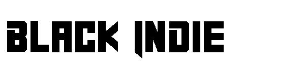 Black Indie字体
