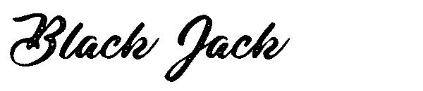 Black Jack字体