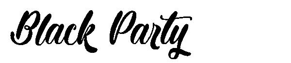 Black Party字体