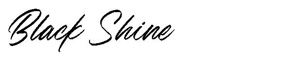 Black Shine字体