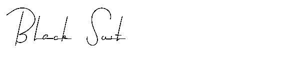 Black Suit字体
