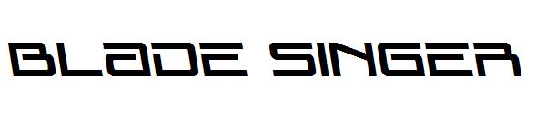 Blade Singer字体