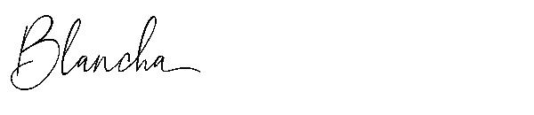 Blancha字体
