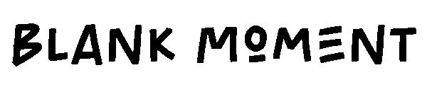Blank Moment字体