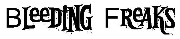 Bleeding Freaks字体