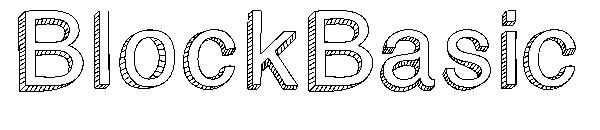 BlockBasic字体