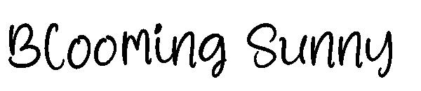 Blooming Sunny字体