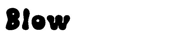 Blow字体