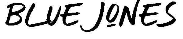 Blue Jones字体
