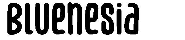 Bluenesia字体