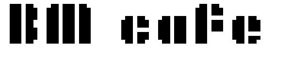 BM cafe字体