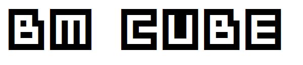 BM cube字体