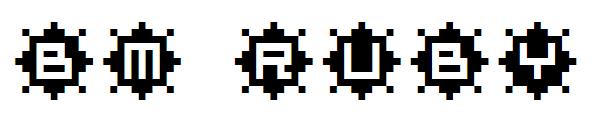 BM ruby字体