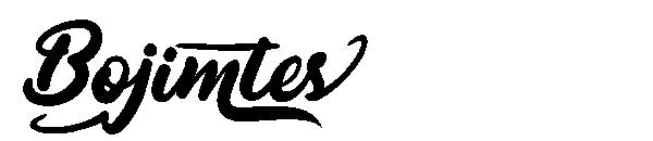 Bojimtes字体