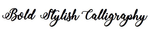 Bold  Stylish Calligraphy字体