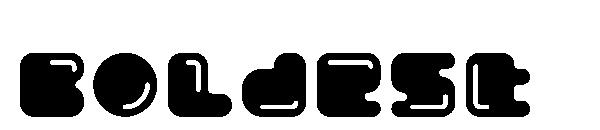 Boldest字体