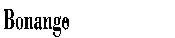 Bonange字体