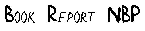 Book Report NBP字体