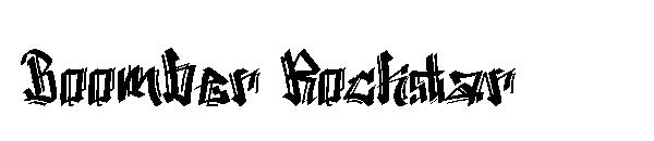 Boomber Rockstar字体
