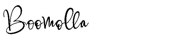 Boomolla字体