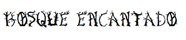 Bosque Encantado字体