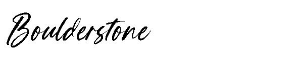 Boulderstone字体