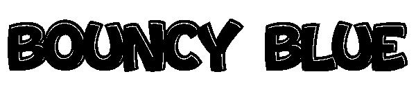 Bouncy Blue字体