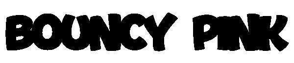 Bouncy Pink字体