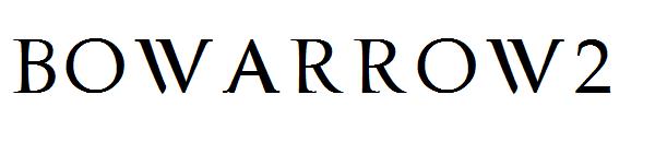 bowarrow2字体