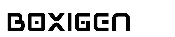 BOXIGEN字体
