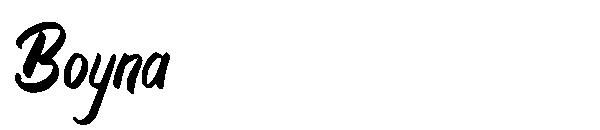 Boyna字体