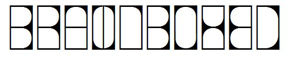BRAINBOXED字体