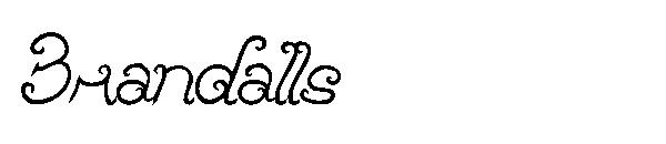 Brandalls字体
