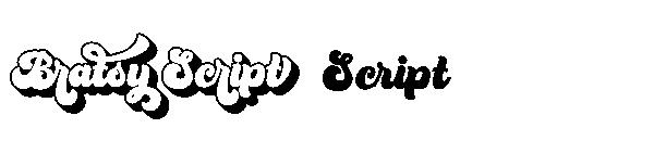 Bratsy Script字体