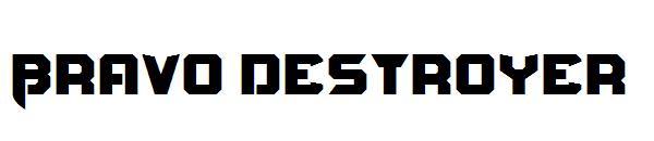 Bravo Destroyer字体