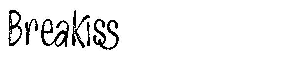 Breakiss字体