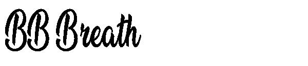 BB Breath字体