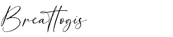 Breattogis字体
