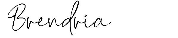 Brendria字体