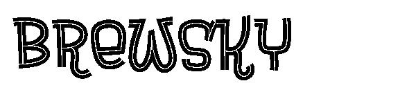 Brewsky字体