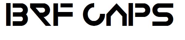 BRF Caps字体