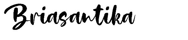 Briasantika字体