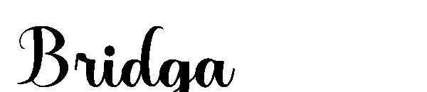 Bridga字体
