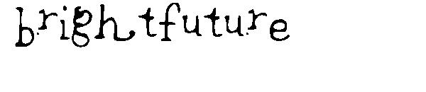 brightfuture字体
