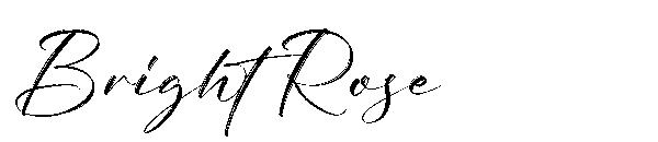 Bright Rose字体