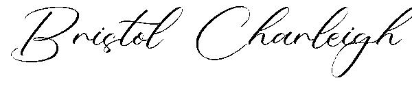 Bristol Charleigh字体