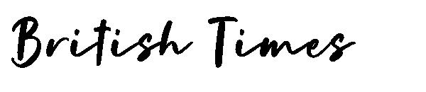 British Times字体